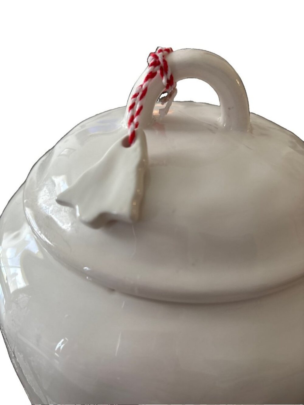 10 Strawberry Street Cookie Jar/ 10”Canister w/3 Christmas Trees-Beautiful! - Picture 2 of 7